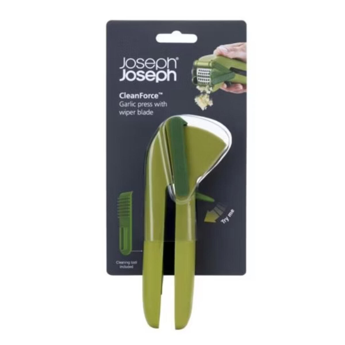 Wyciskacz do czosnku Clean Force, 16 x 4.2 x 6 cm, Joseph Joseph