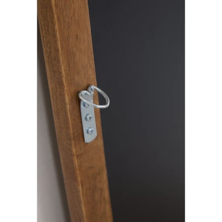 Lustro ścienne z drewna dębowego Arbidel 80 x 220 cm