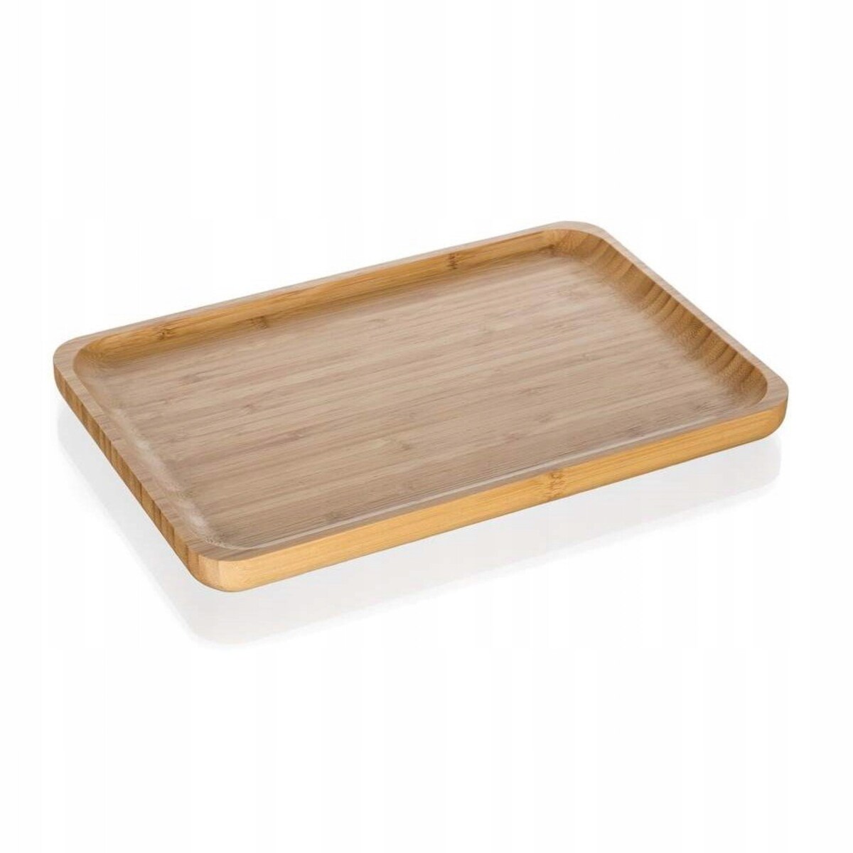 PATERA TACA na jedzenie przekąski z bambusa BAMBUSOWY talerz półmisek 28 cm