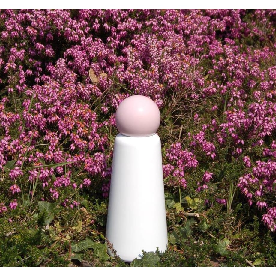 Butelka termiczna biało-różowa Skittle, 500 ml, Lund London