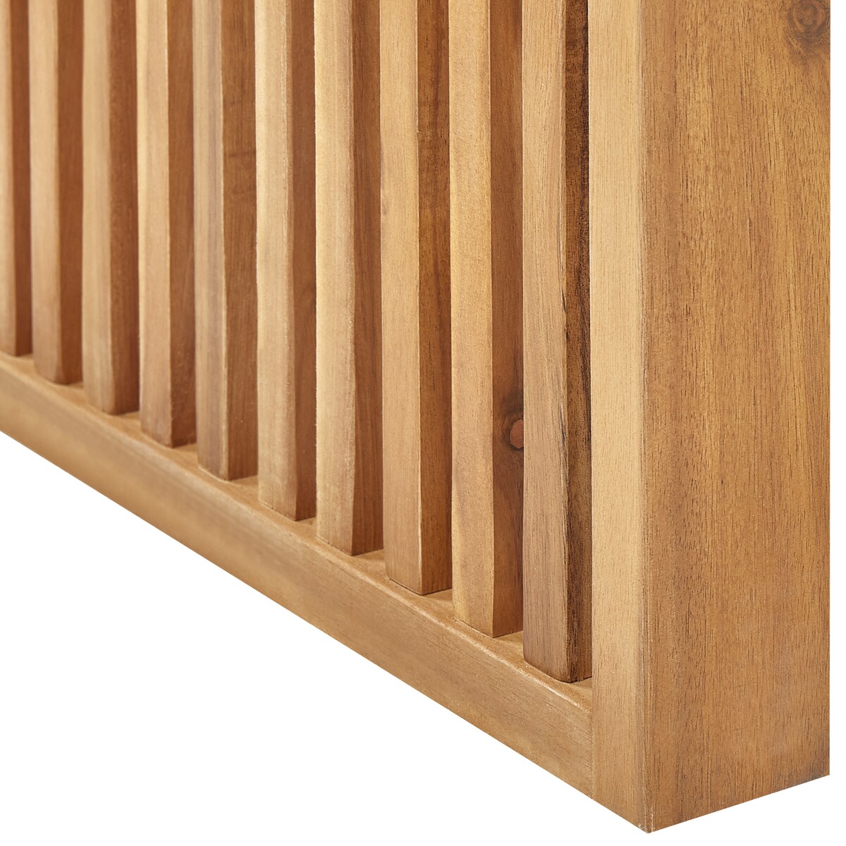 Stół ogrodowy BELLANO 70 cm 120 cm Drewno akacjowe Brązowy