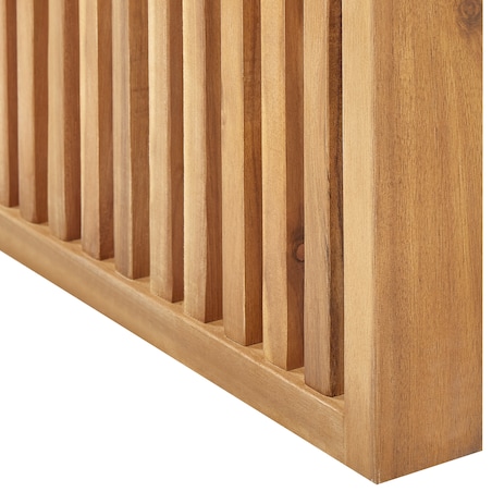 Stół ogrodowy BELLANO 70 cm 120 cm Drewno akacjowe Brązowy