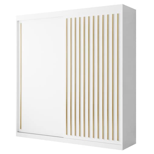 Szafa przesuwna AURIS 200cm, biała