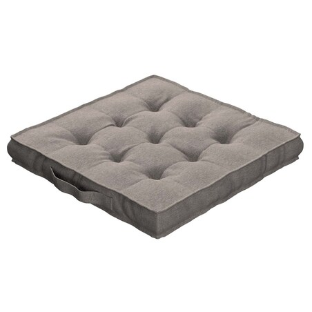 Poduszka na krzesło Kuba, beżowo-szary, 40 x 40 x 6 cm, Etna