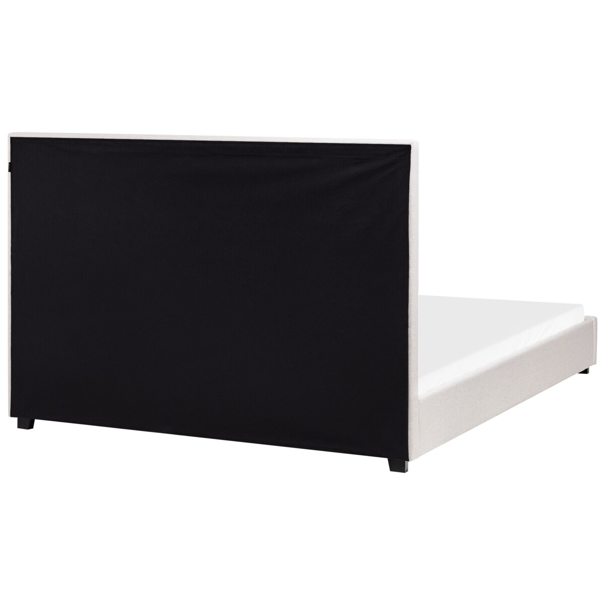 Łóżko wodne ROUEN 160 x 200 cm Jasnobeżowy