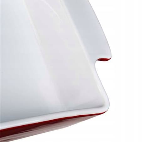 FORMA NACZYNIE CERAMICZNE DO ZAPIEKANIA 33,5x22,5 cm BANQUET CZERWONE