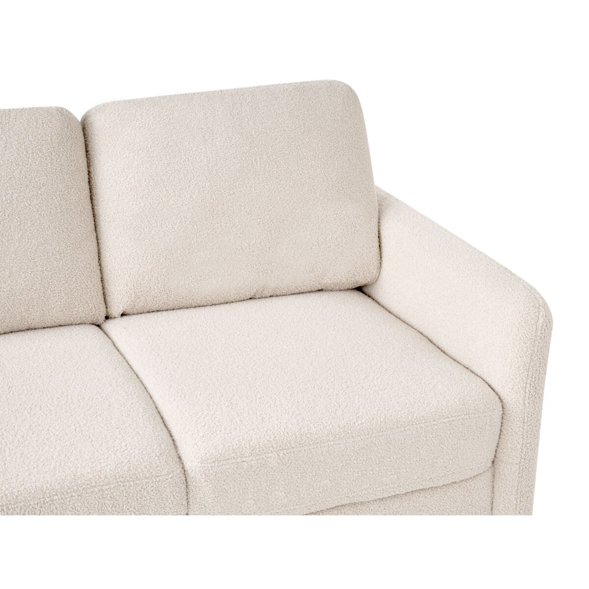 Sofa dla 2 osób MARE Boucle Beżowy