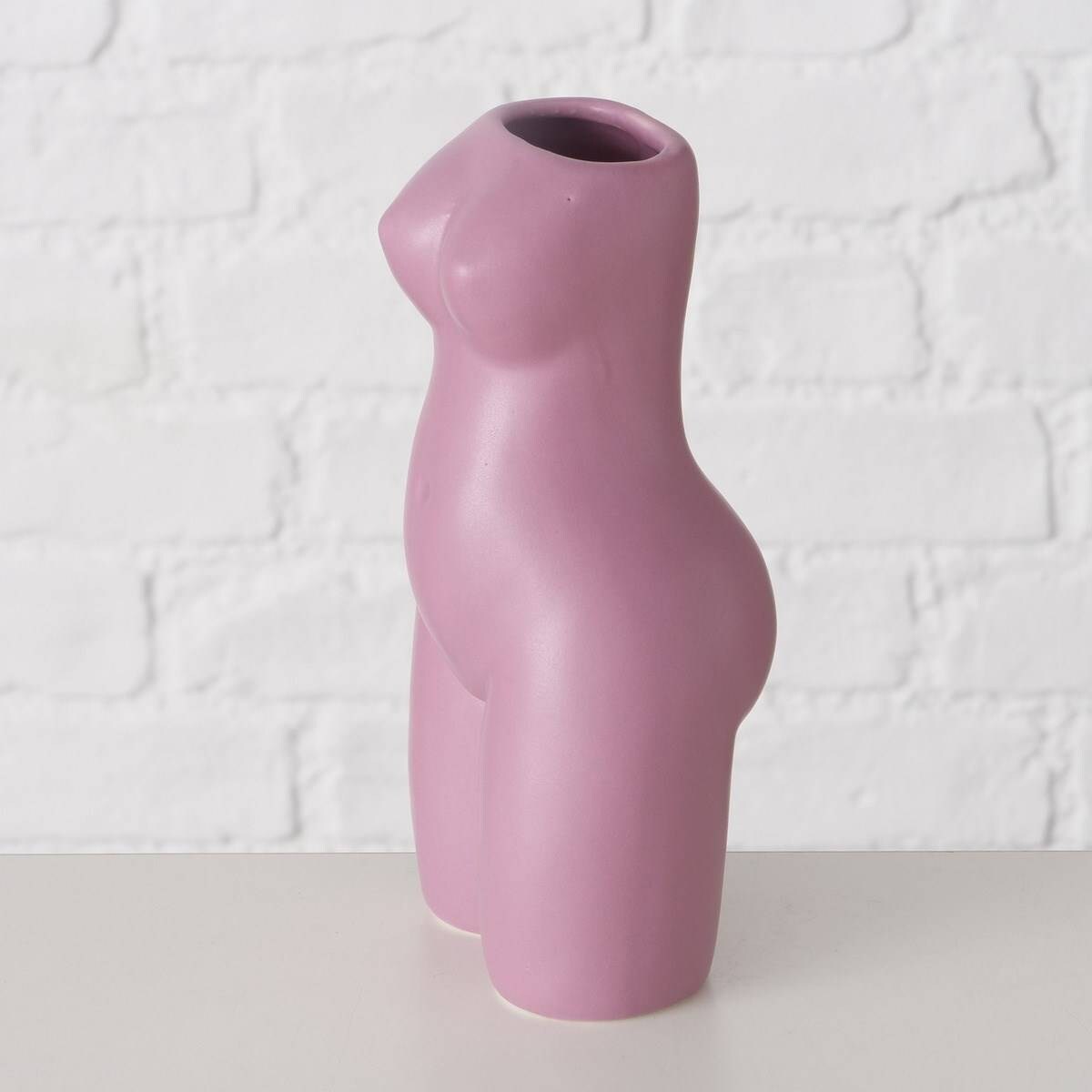 Wazon porcelanowy Aurice, kobieca sylwetka, 16 cm