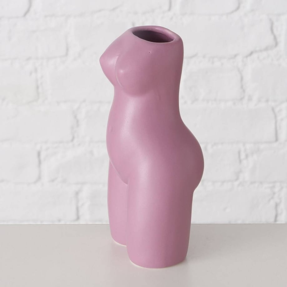 Wazon porcelanowy Aurice, kobieca sylwetka, 16 cm