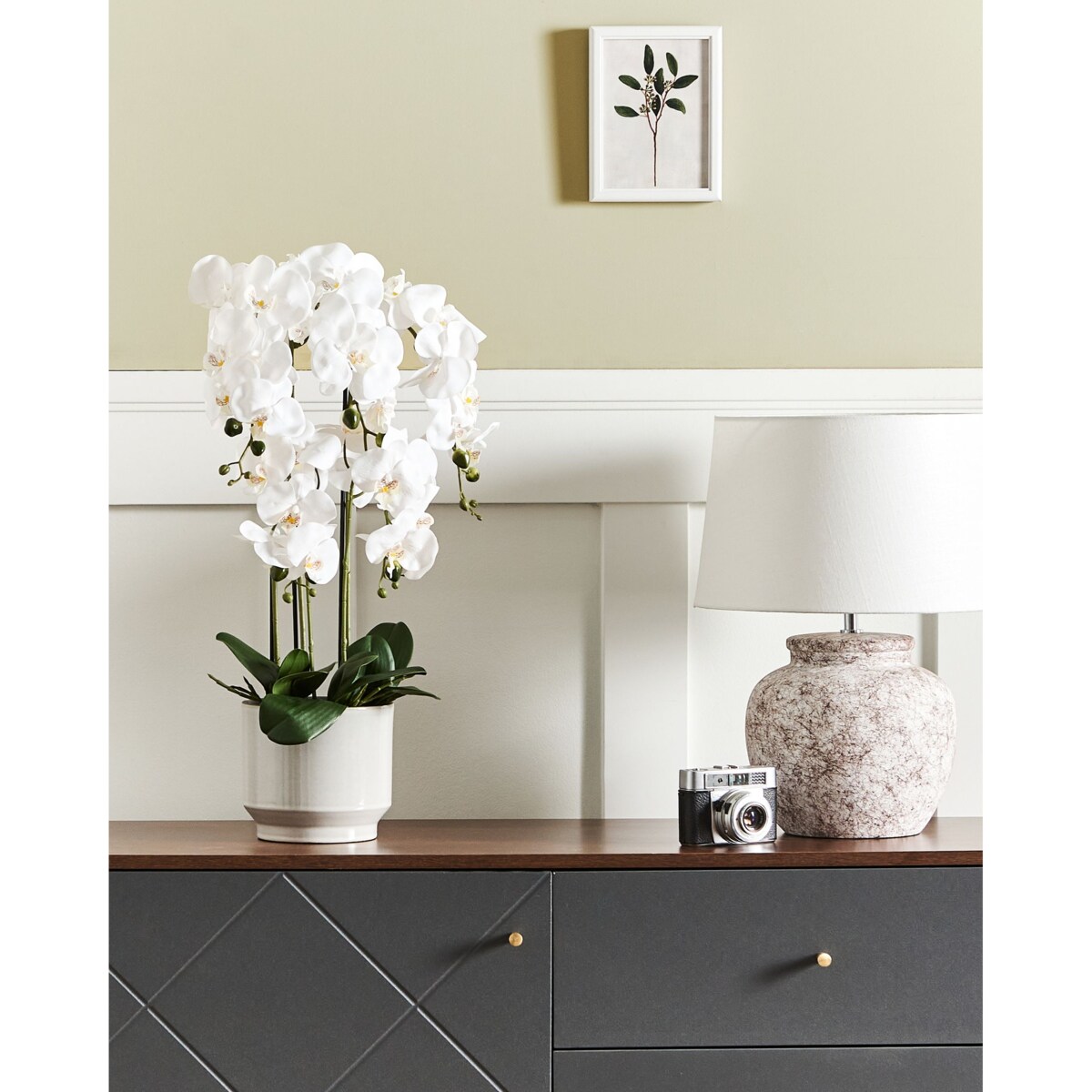 Sztuczna roślina NIOKA Biały