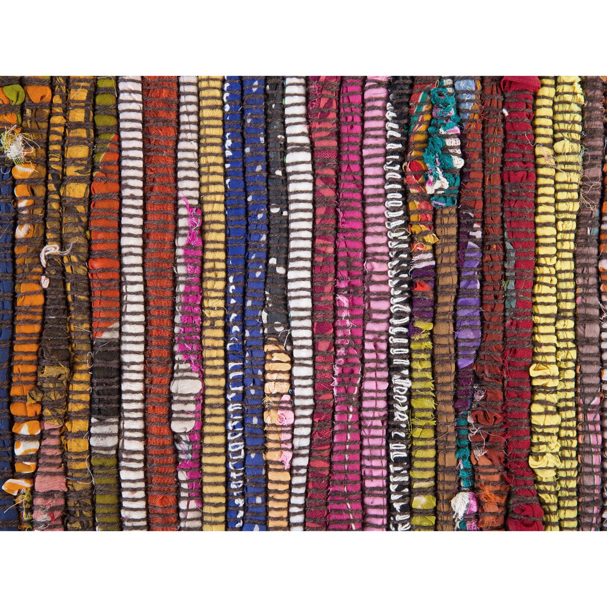 Dywan 140 x 200 cm ciemny wielokolorowy DANCA