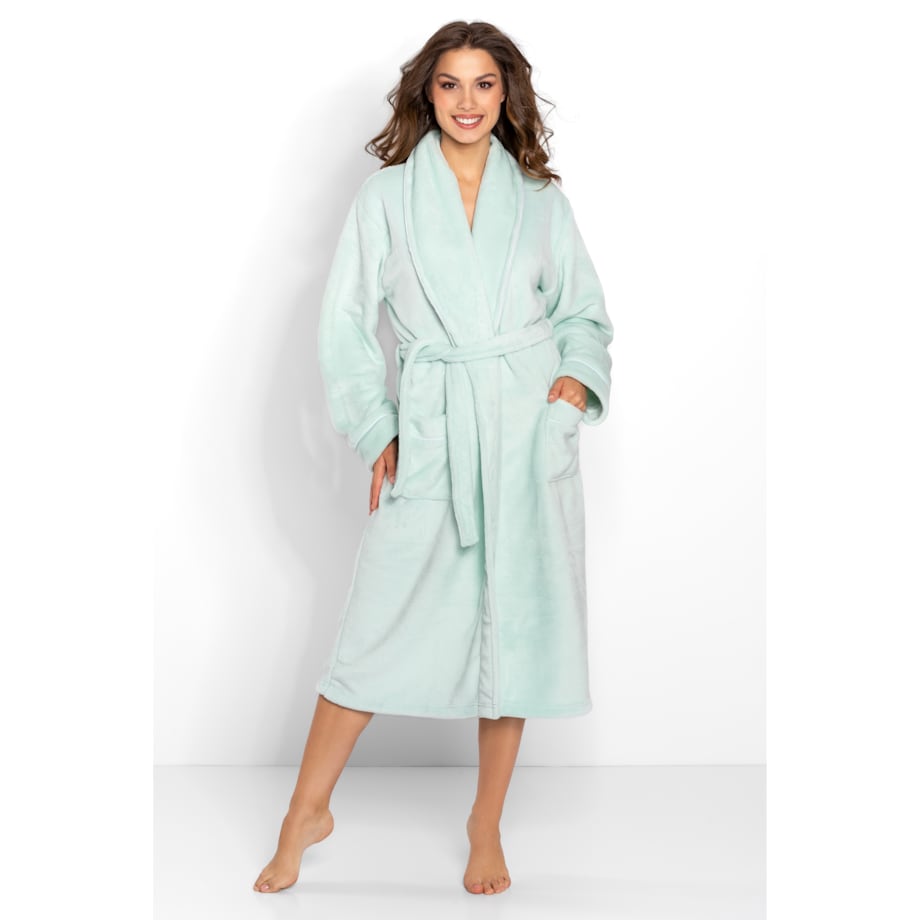 Szlafrok Minty Long Mint, S