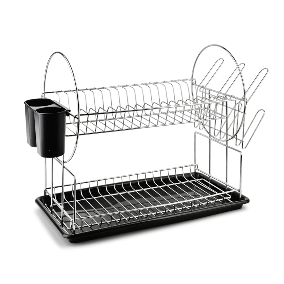 Dwupiętrowy ociekacz na naczynia BASIC KITCHEN