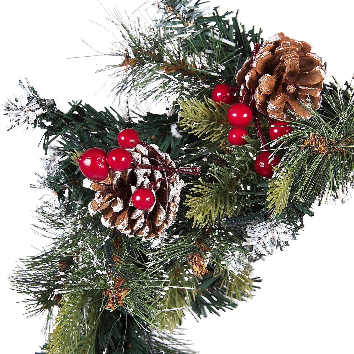 Świąteczna girlanda LED PAIMIO 180 cm Zielony