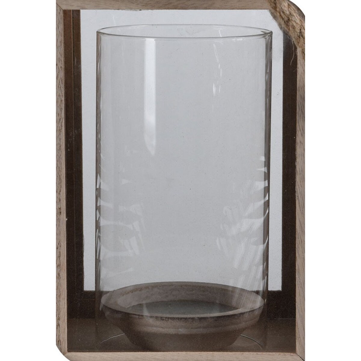 Lampion LEAF DESIGN - latarenka na świeczkę, 18x26 cm