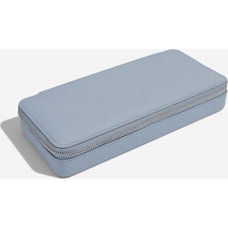 Pudełko podróżne na biżuterię z miejscem na naszyjniki Stackers granatowe