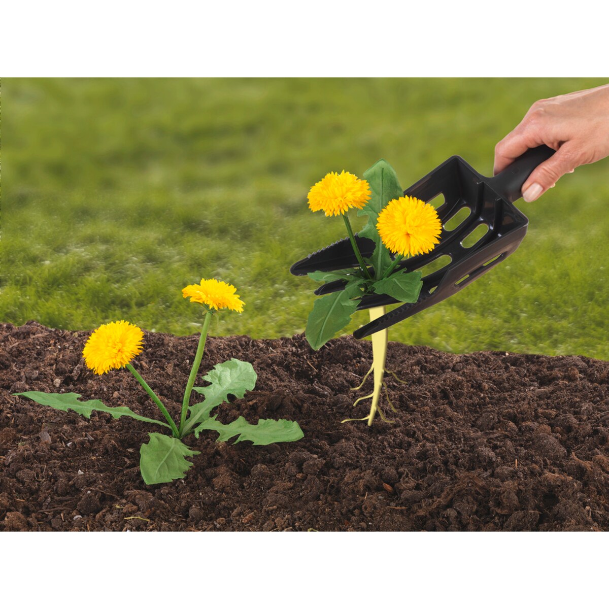 Łopatka ogrodowa, wycinak do chwastów, polipropylen