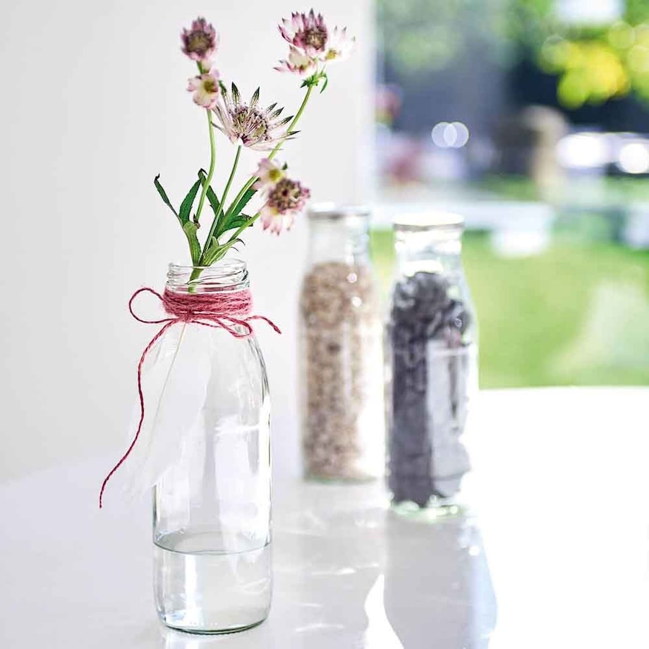 Muszle dekoracyjne w butelce 500ml