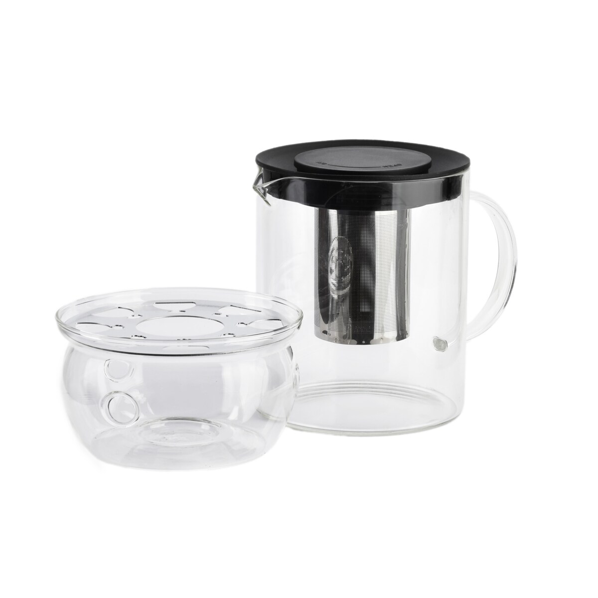 PETER Dzbanek z podgrzewaczemi zaparzaczem 1.1L