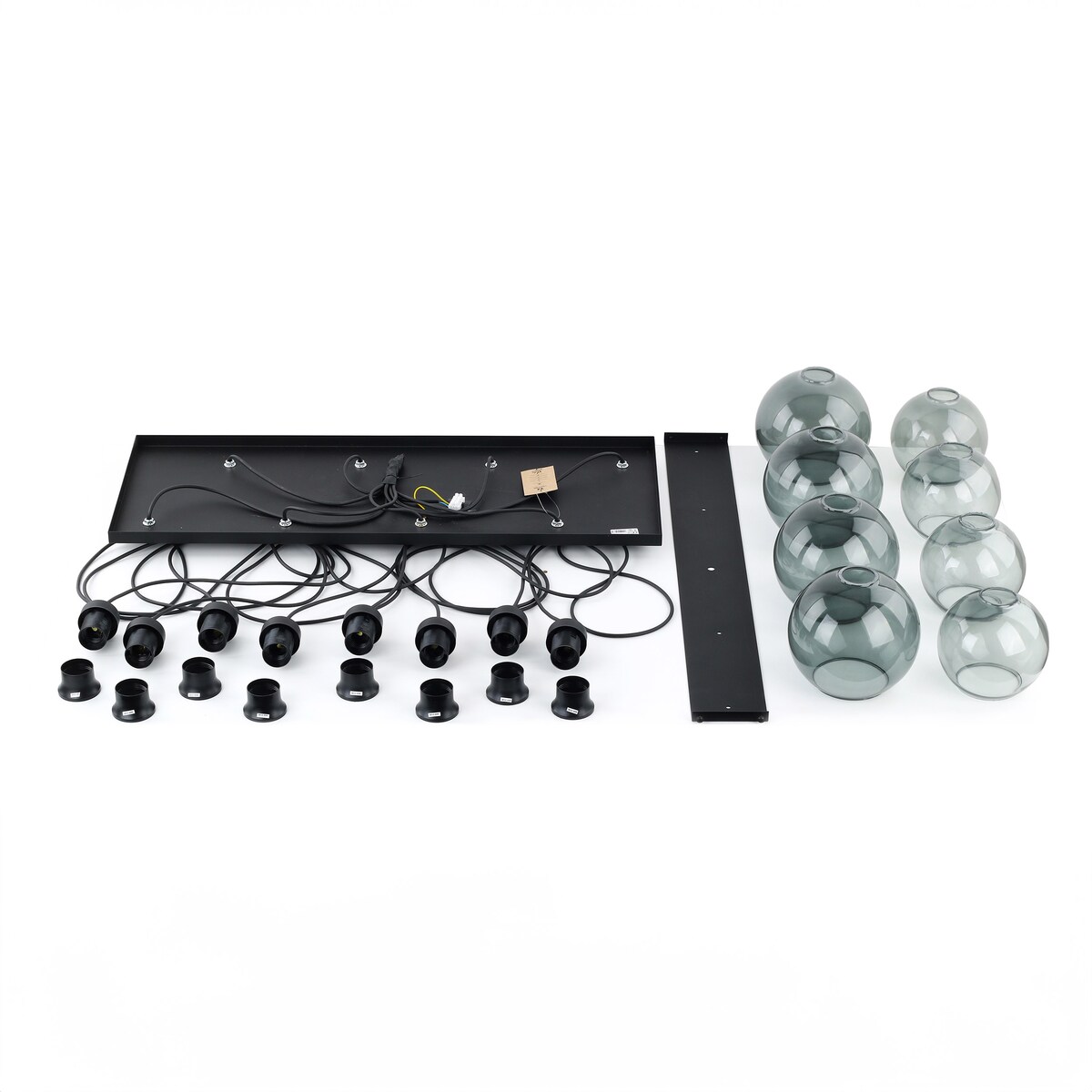 Industrialna wielopunktowa lampa wisząca Cubus 4113 TK Lighting czarna