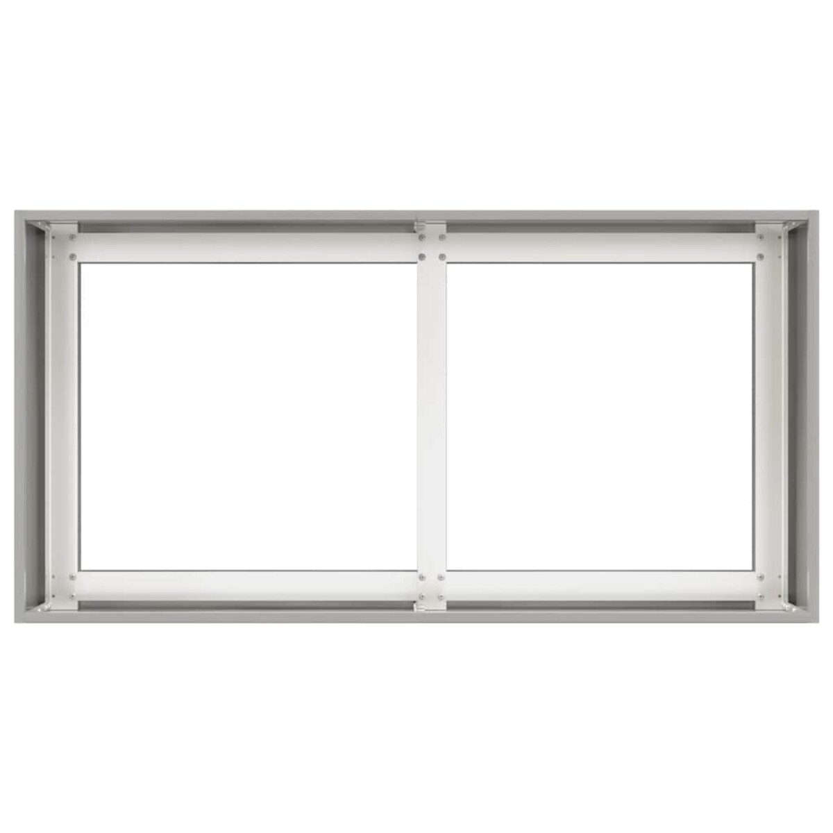 vidaXL Doniczka 80x40x40 cm Stal nierdzewna