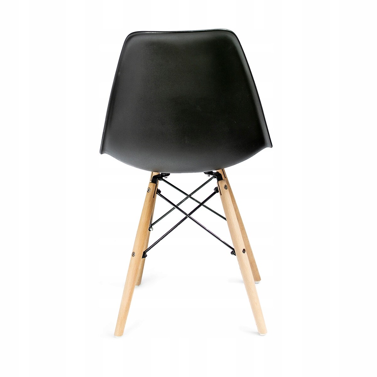 Krzesło Eva Czarne (Ikeabox) (Nowy Nowy Kod)