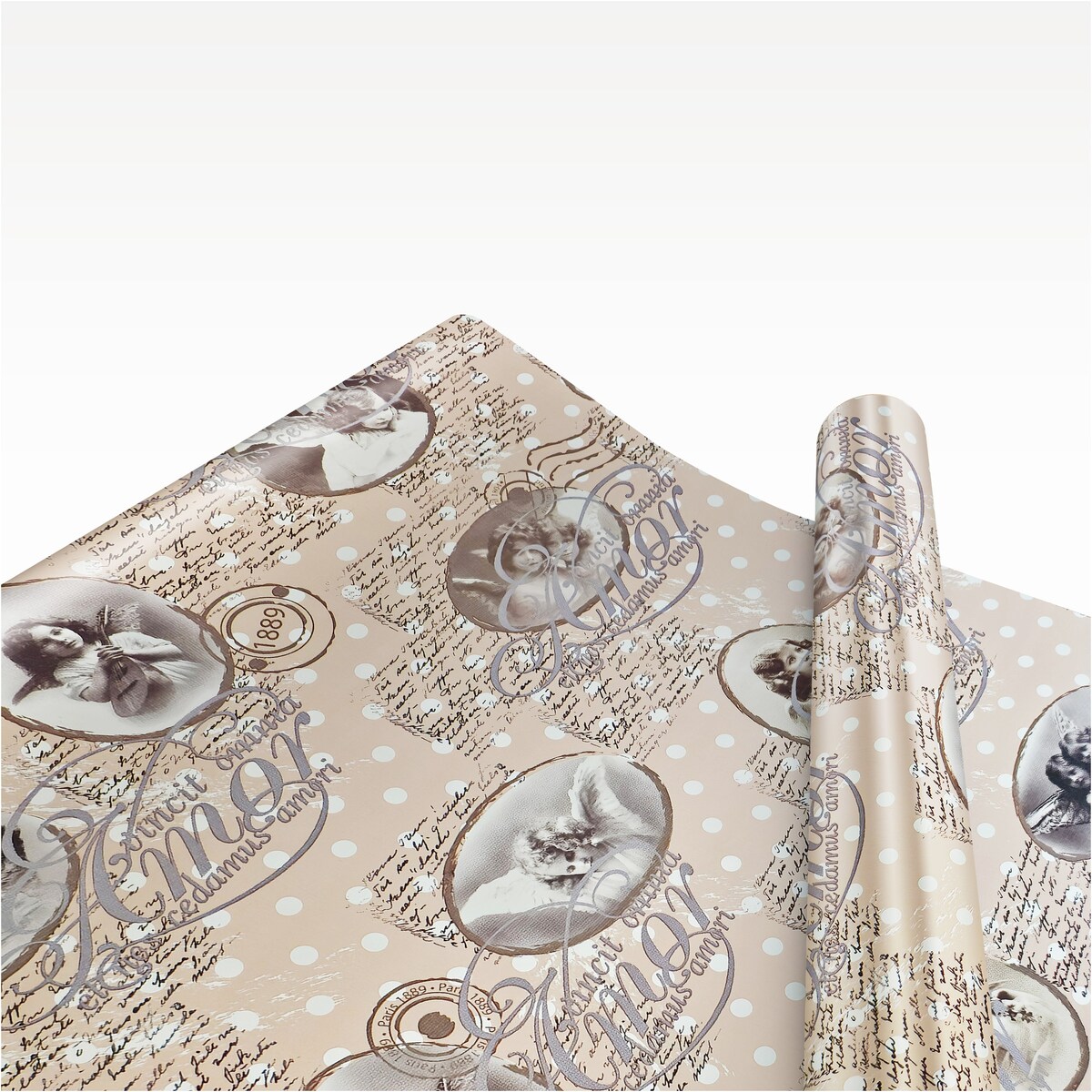 Papier do pakowania prezentów 25 METRÓW MEGAROLKA Świąteczny Do Paczek Ozdobny