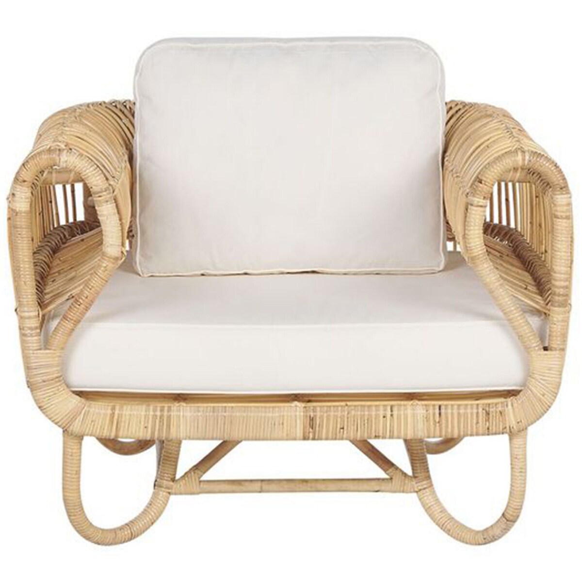 Fotel ogrodowy DOLCEDO Rattan Naturalny