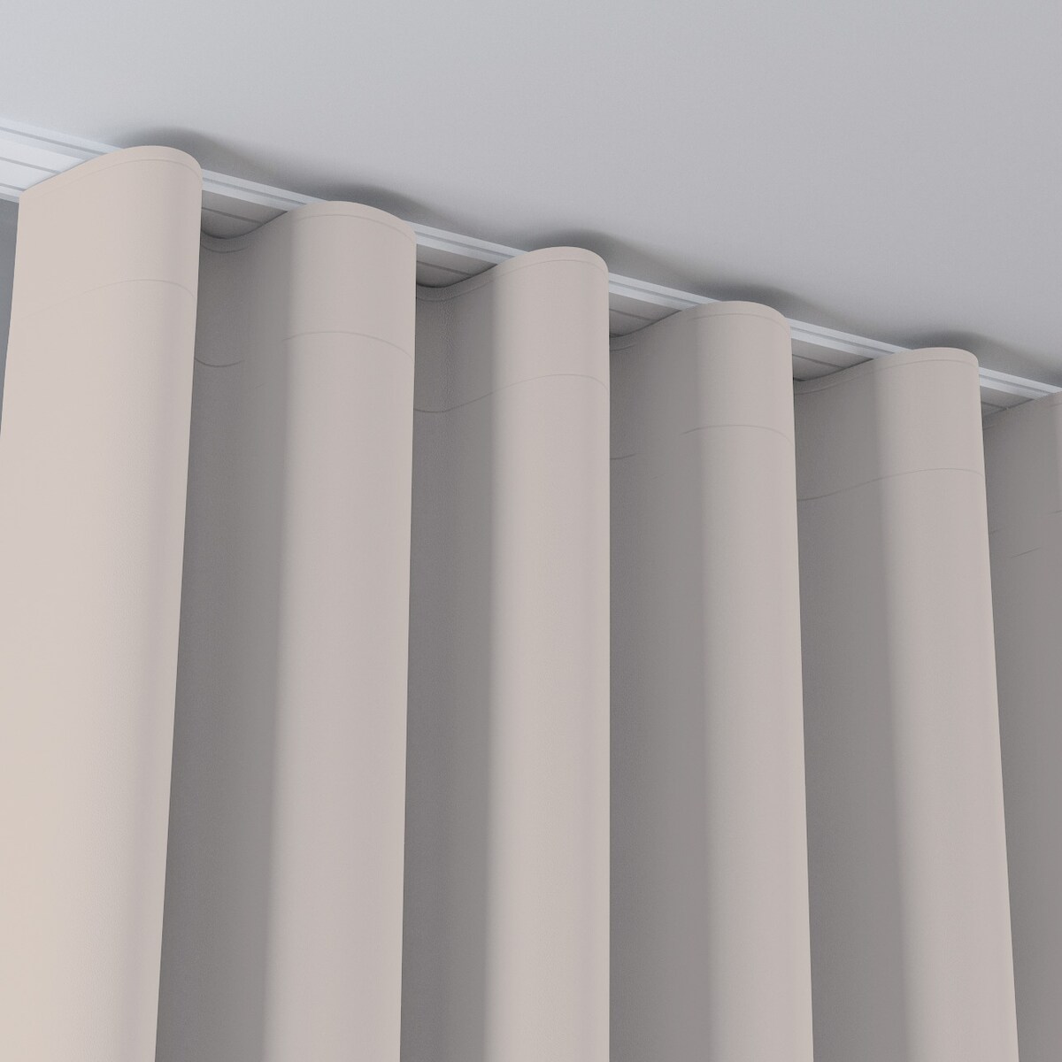 Zasłona na taśmie wave 130x245 kaszmirowy