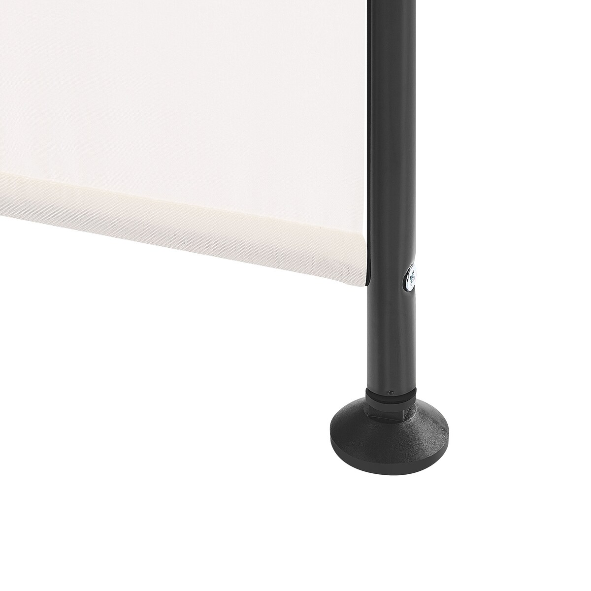 3-panelowy parawan pokojowy NARNI Biały 160 cm 170 cm