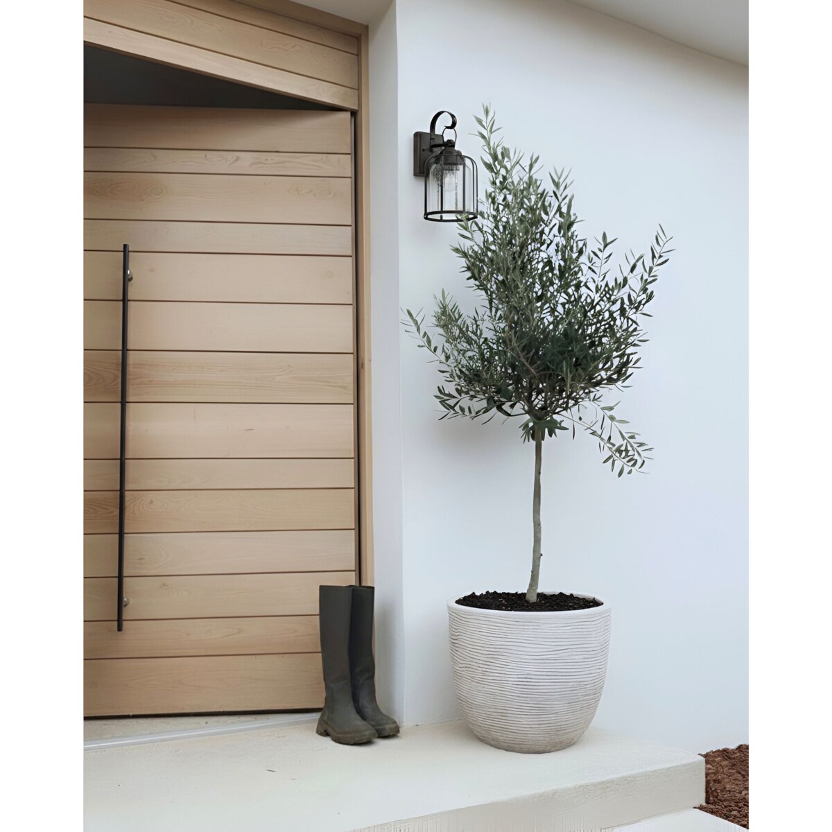 Doniczka LIXOURI 47 cm Jasnoszary