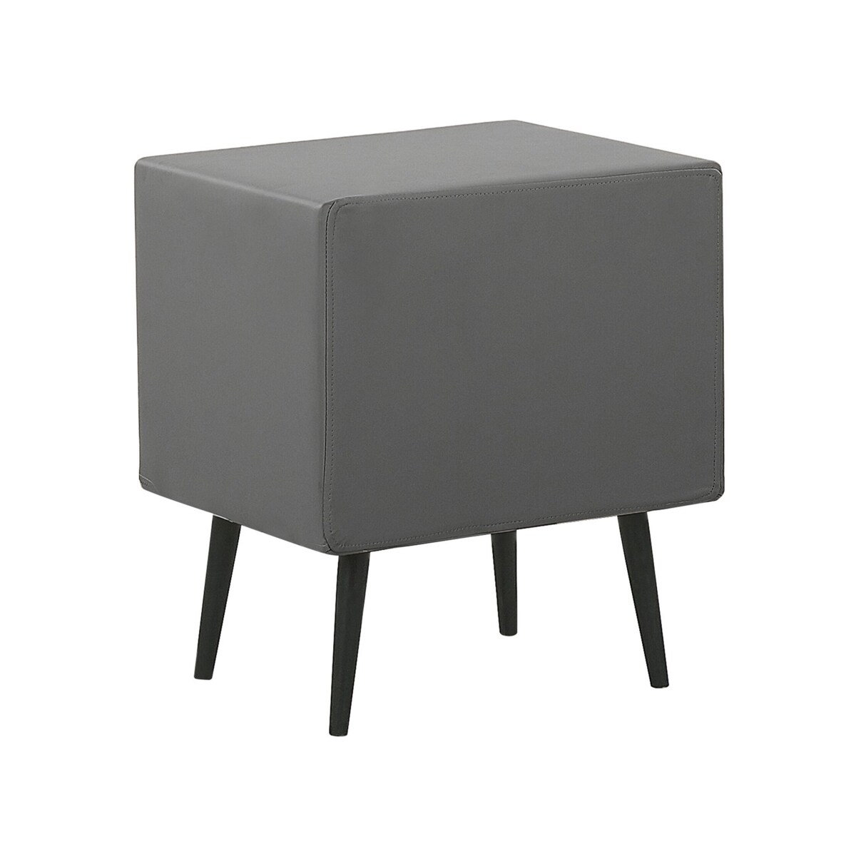 Szafka nocna ekoskóra szara ESSONNE