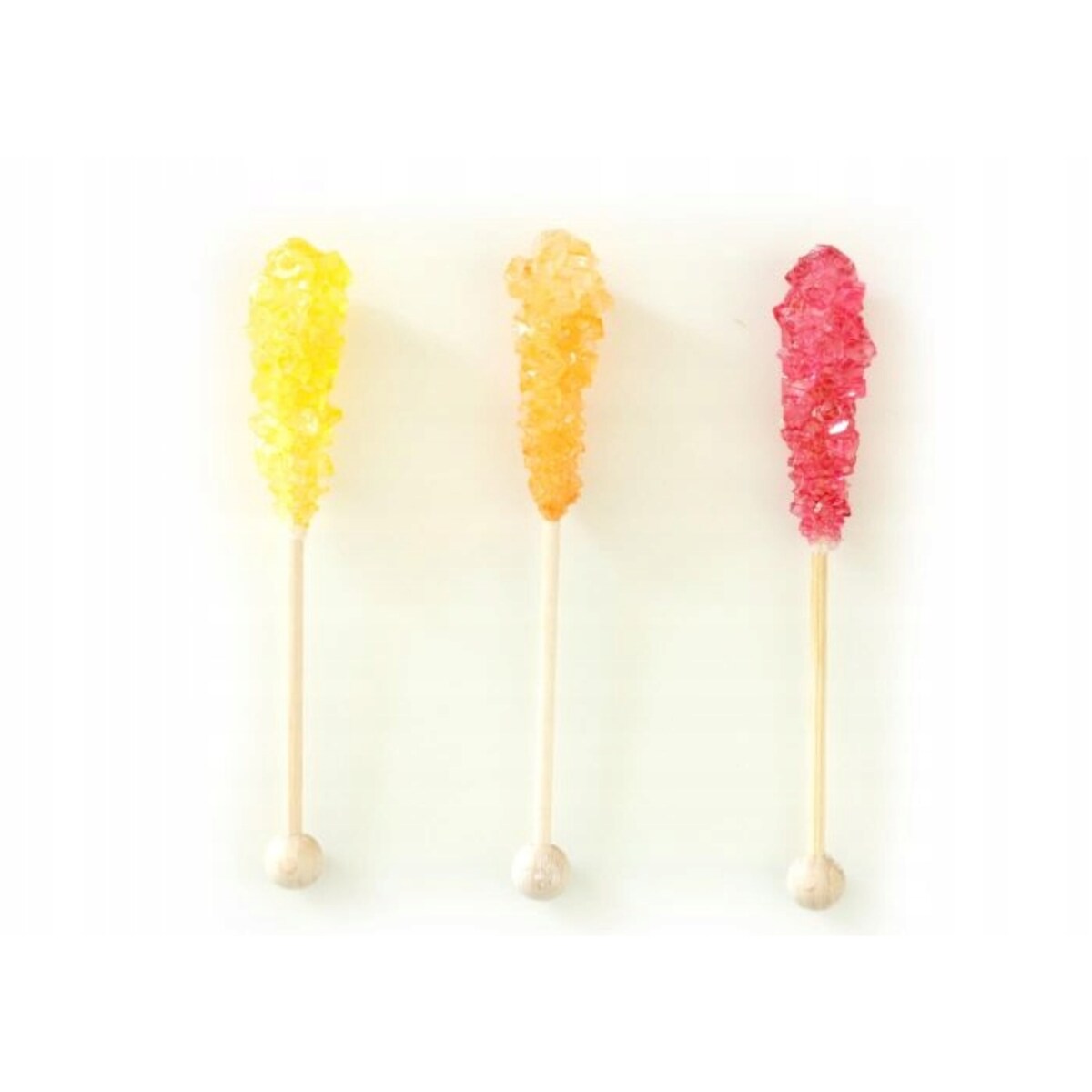 Truskawkowy CANDY STICK pałeczka do słodzenia koktajli oraz innych napojów