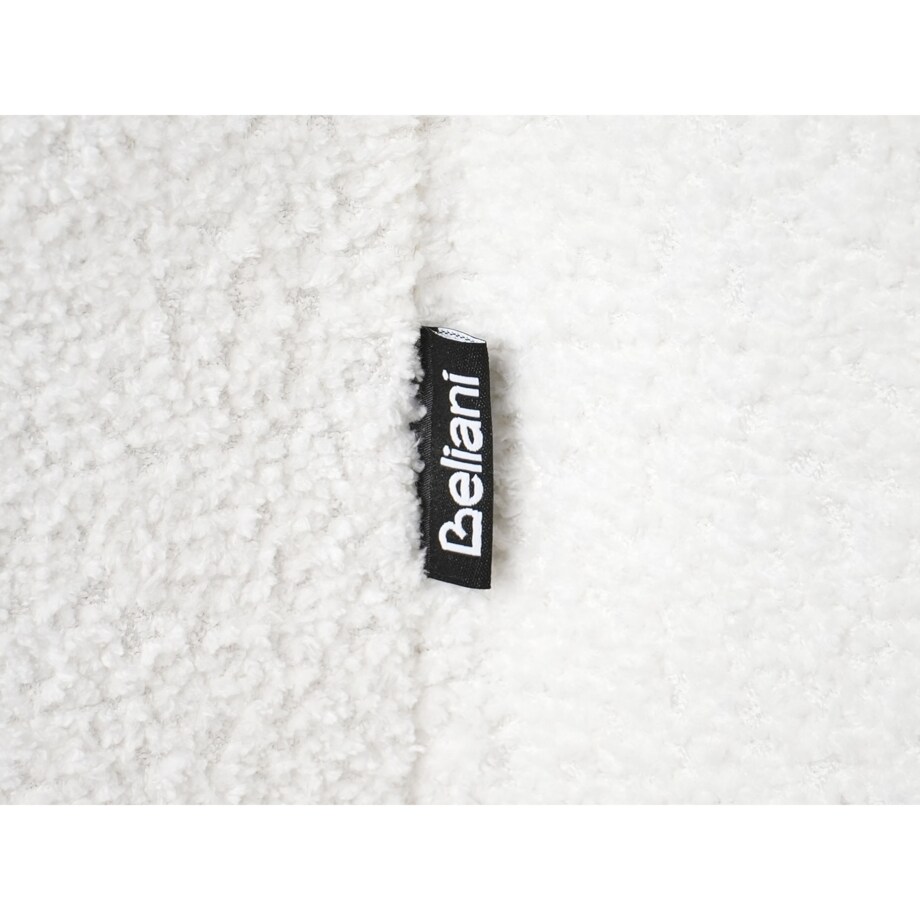 Puf SCOTIA Szenil Złamana biel 40 cm 33 cm 44 cm