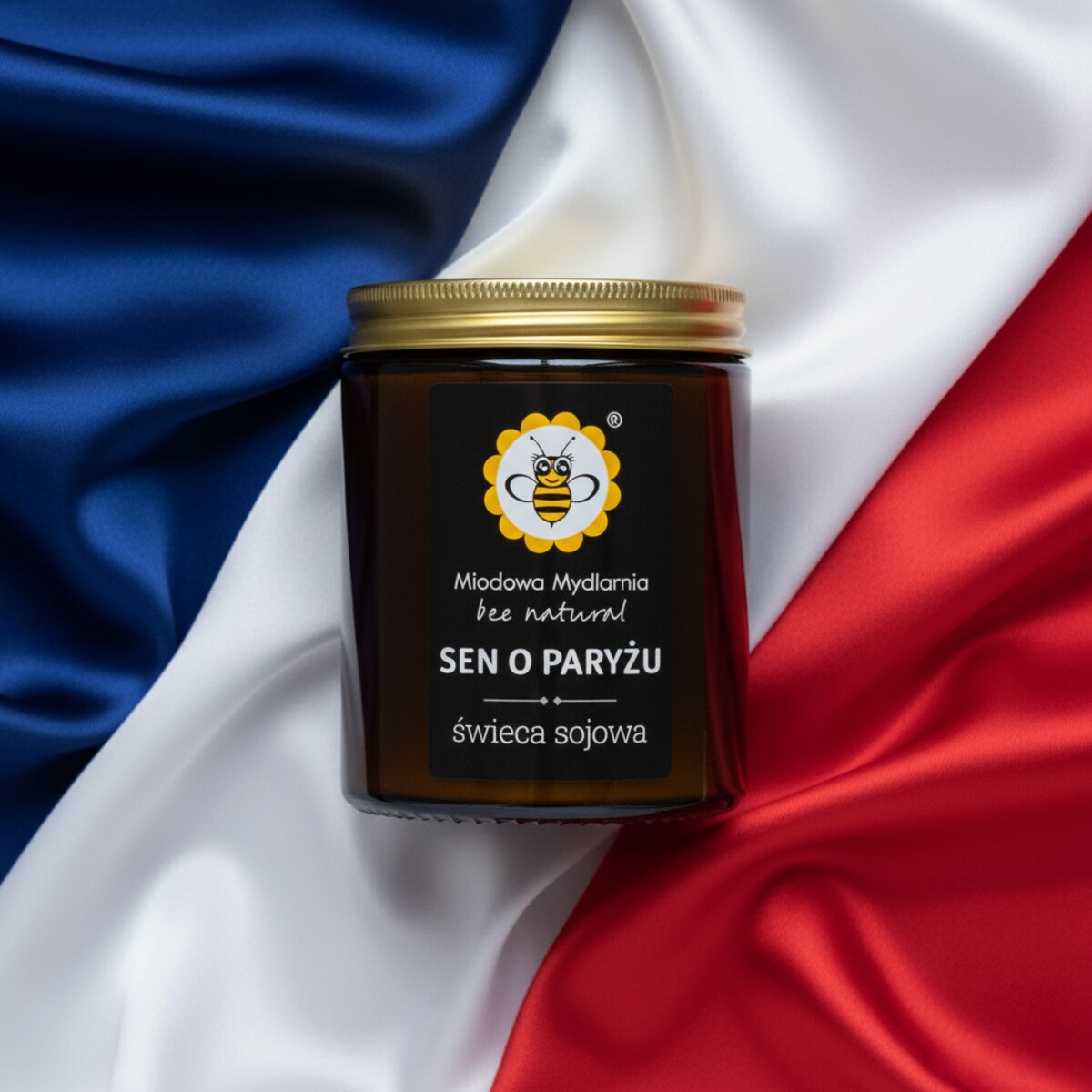 Sen o Paryżu - świeca z wosku sojowego