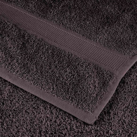 vidaXL Ręczniki, 2 szt., antracyt, 15x21 cm, 360 g/m², bawełna 100%