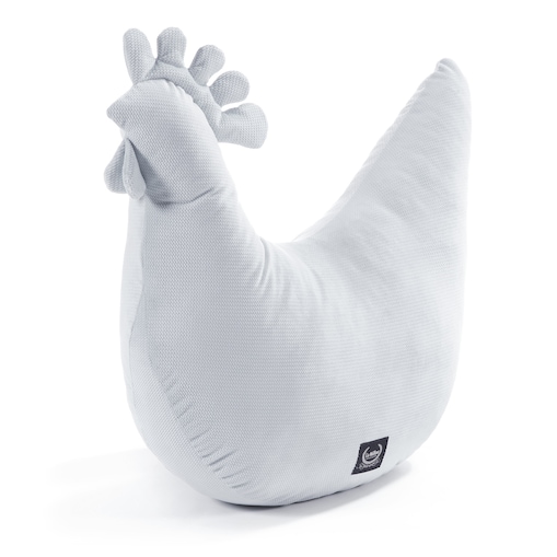 La Millou - Poduszka Kura Babci Dany Velvet LIGHT GREY
