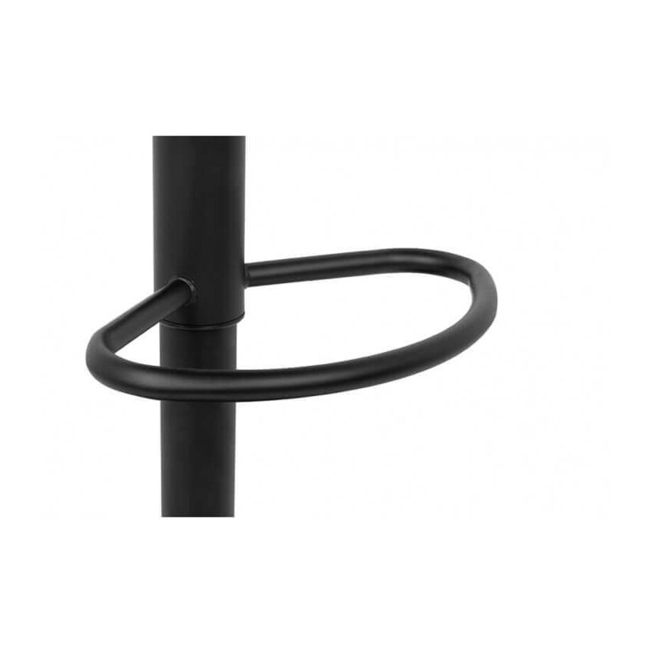 Krzesło barowe VOLT KH010100966 z regulacją czarne drewniane