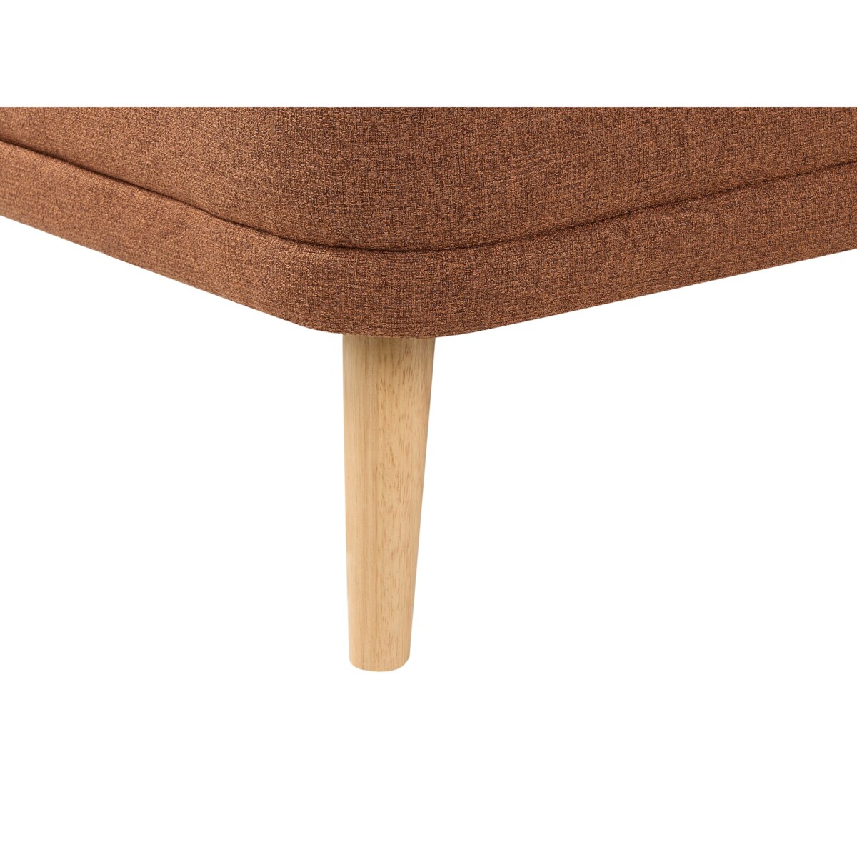 Szezlong lewostronny złoty brąz TANLAY