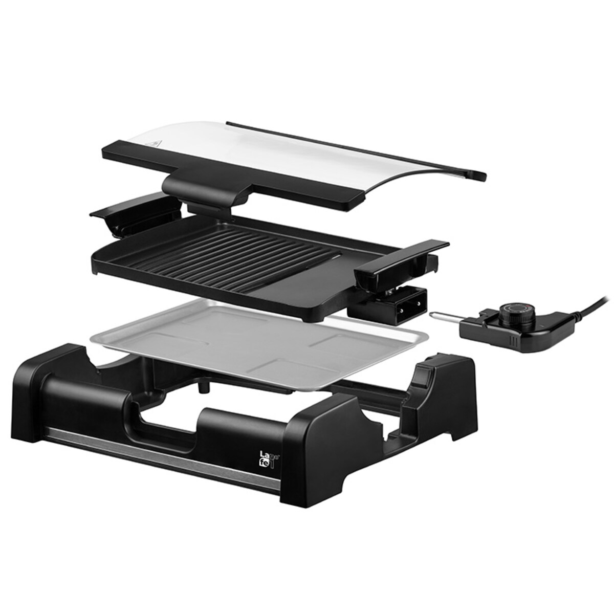 Grill Elektryczny z pokrywką LAFE