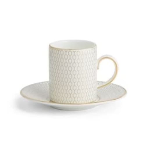 Filiżanka do kawy ze spodkiem Gio Gold Wedgwood