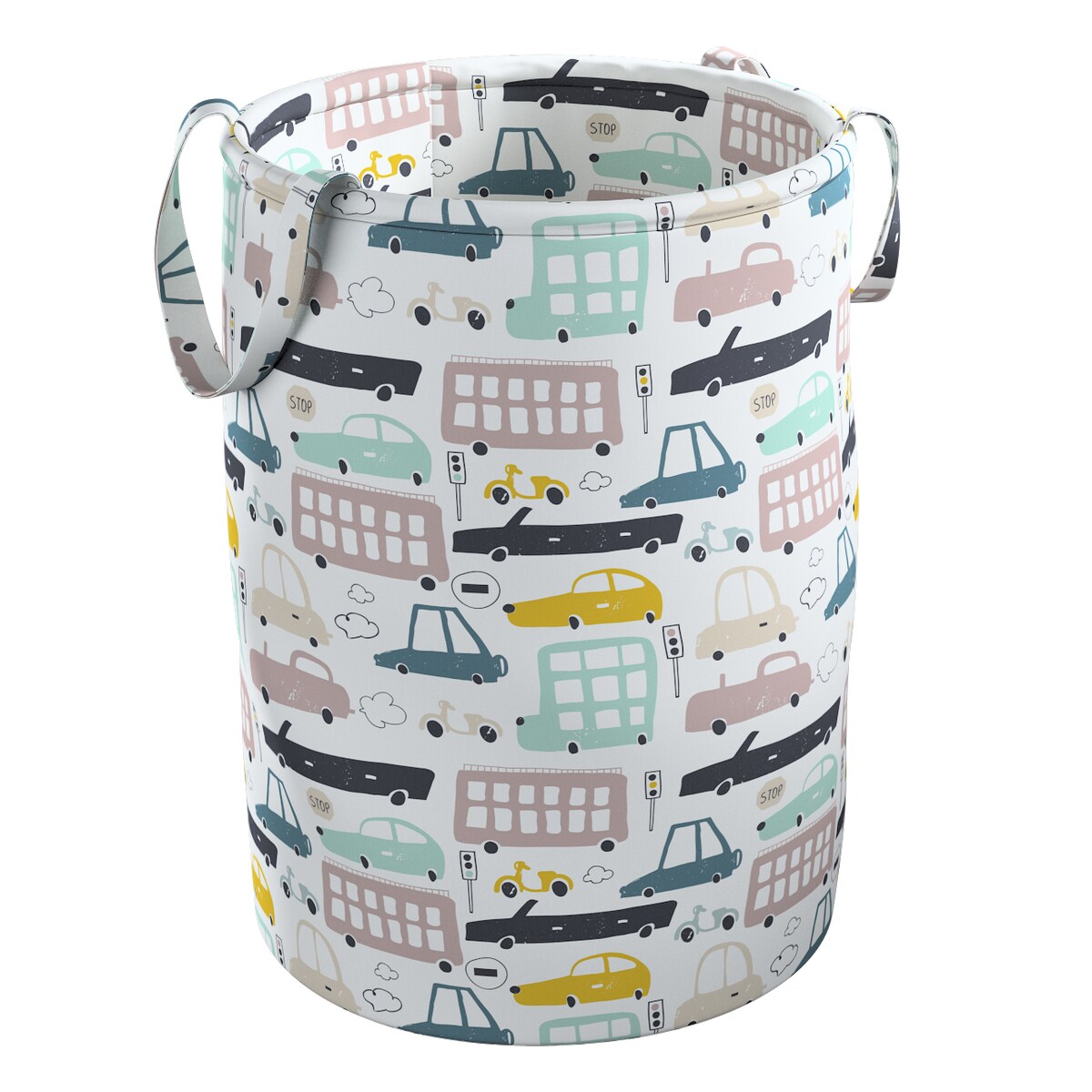 Kosz na zabawki Tobi, kolorowy, 40x60cm, Magic Collection