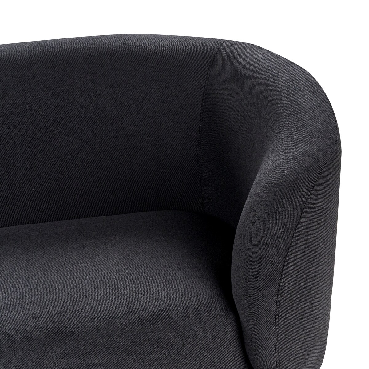 Sofa dla 2 osób LOEN Czarny