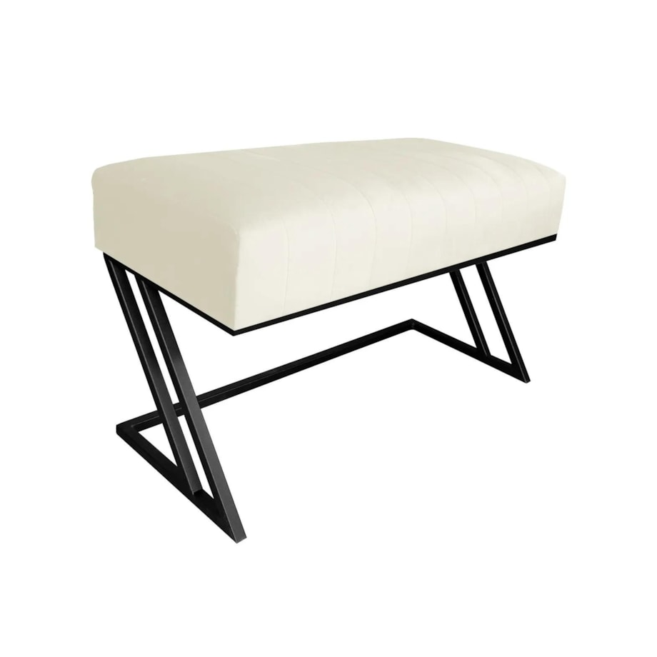 Ławka ROZALIA MG VELVET ecru