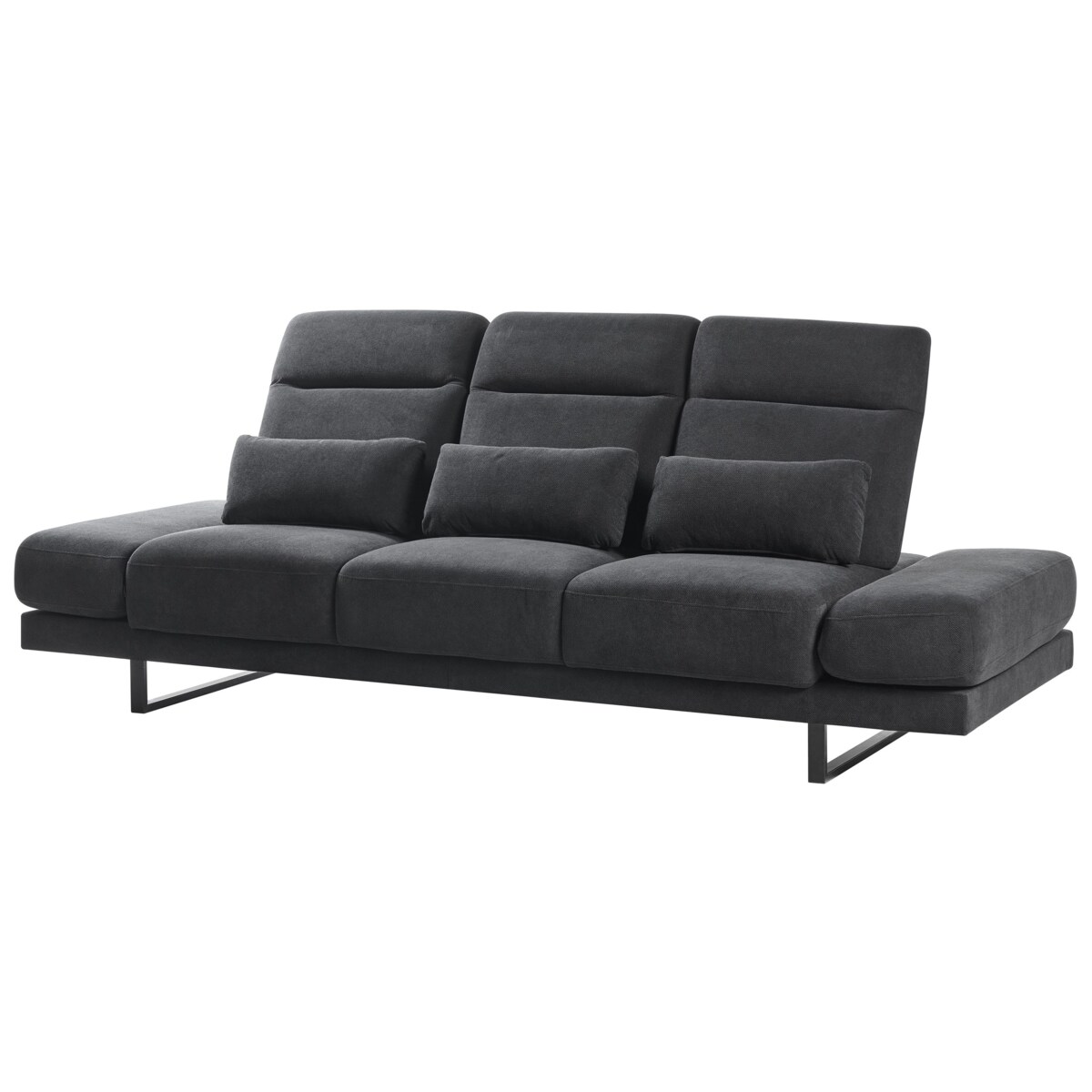 Sofa dla 3 osób IKAST Czarny