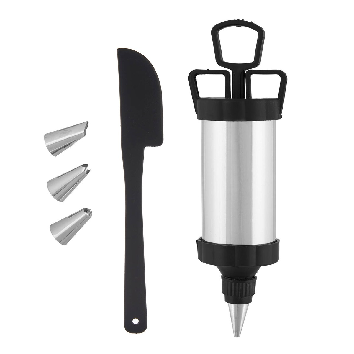 Szpryca do kremu z 4 końcówkami