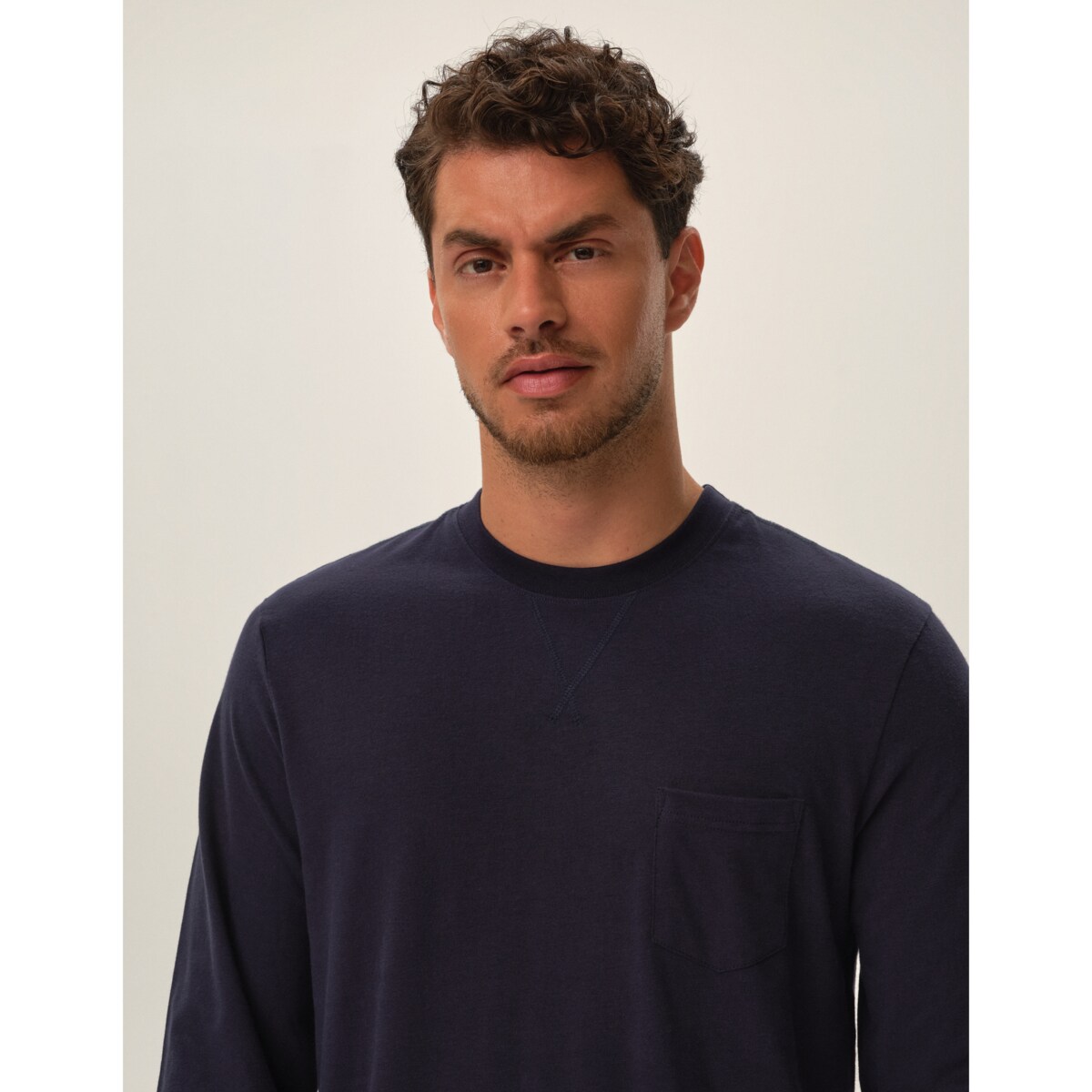 Piżama Herb 41913-59X Granatowy Granatowy, XL