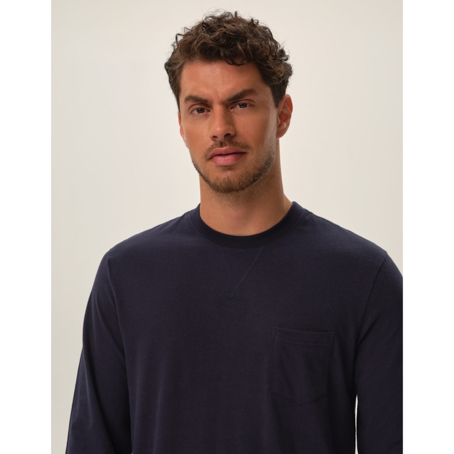 Piżama Herb 41913-59X Granatowy Granatowy, XL