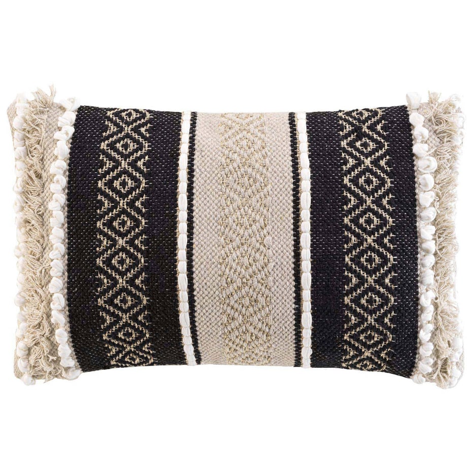 Poduszka ozdobna z metaliczną nitką MIRAGE, 30 x 50 cm