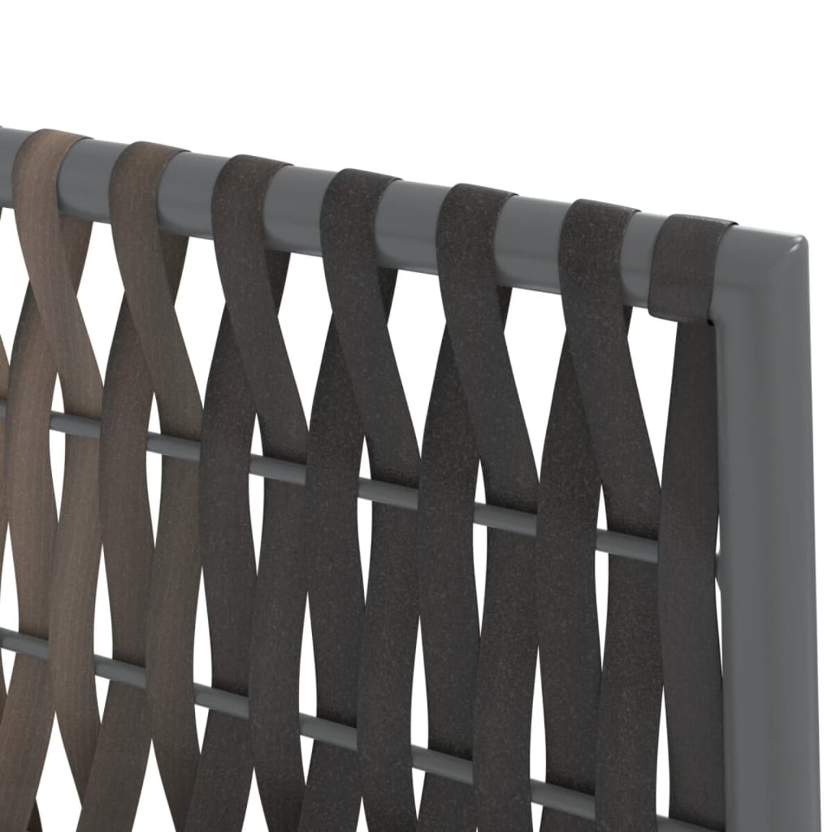 vidaXL 5-cz. zestaw mebli ogrodowych z poduszkami, polirattan i stal